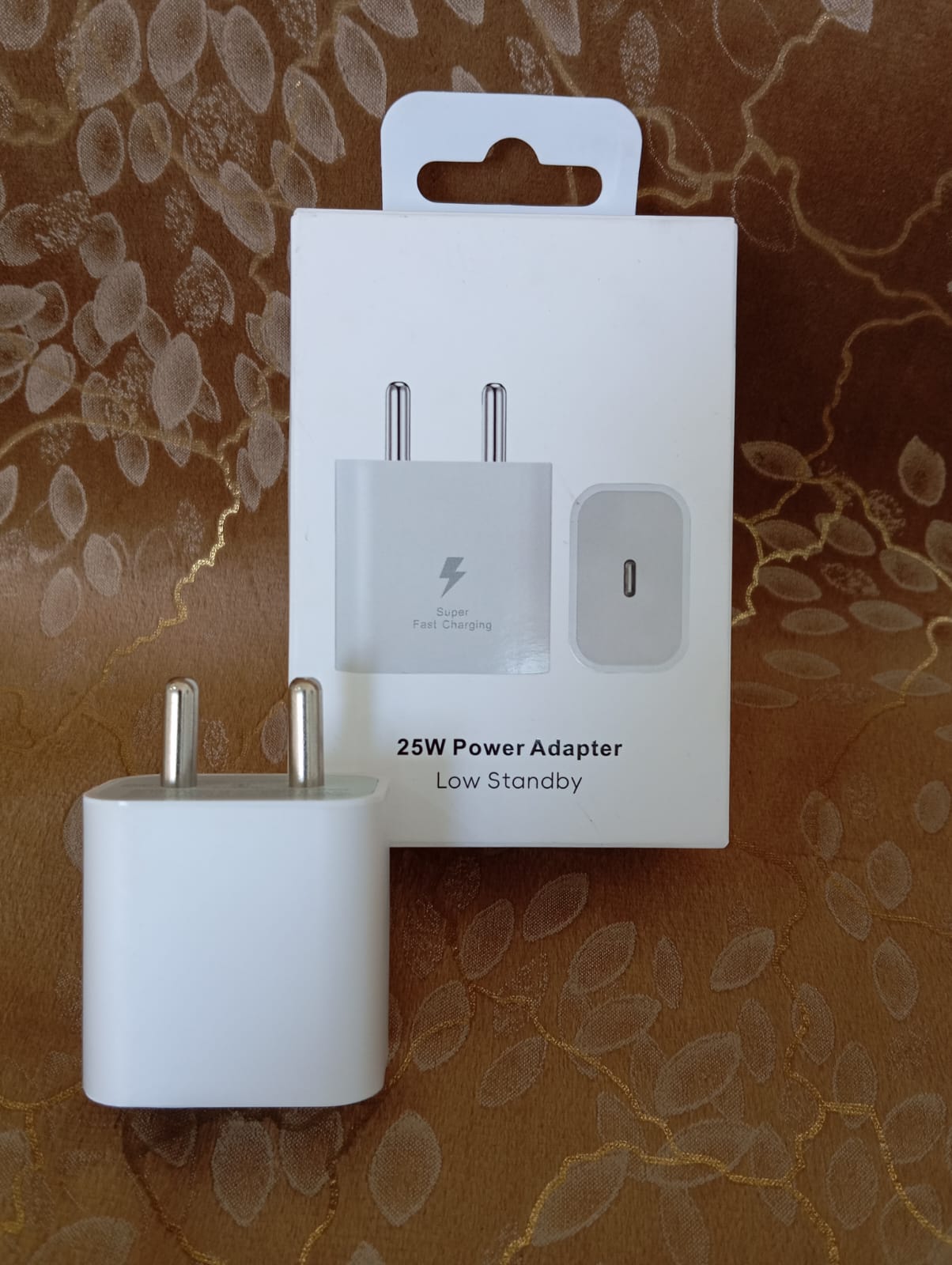 25W USB-C Fast Charging Power Adapter | White Type-C Wall Charger