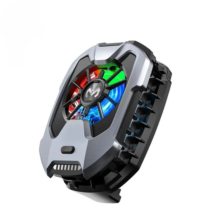 Memo DLA8 Phone Cooler with LED Temperature Display | Gaming Mobile Cooling Fan RGB