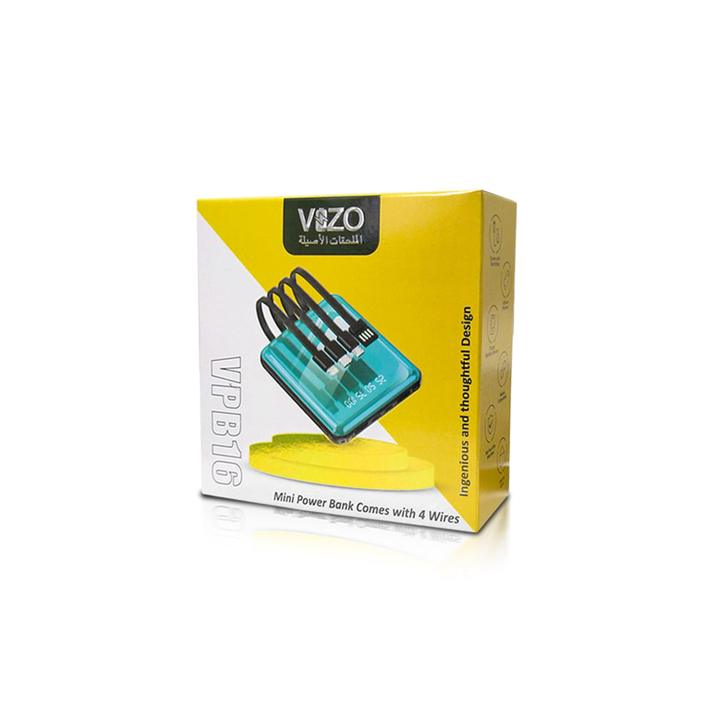 VIZO VPB -16 FAST Powerbank for smartphones, speakers & rechargeables