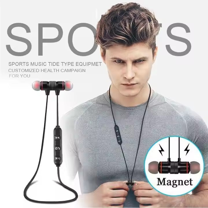 Sports Sound Stereo Wireless Bluetooth Headphones with Mic (random color)