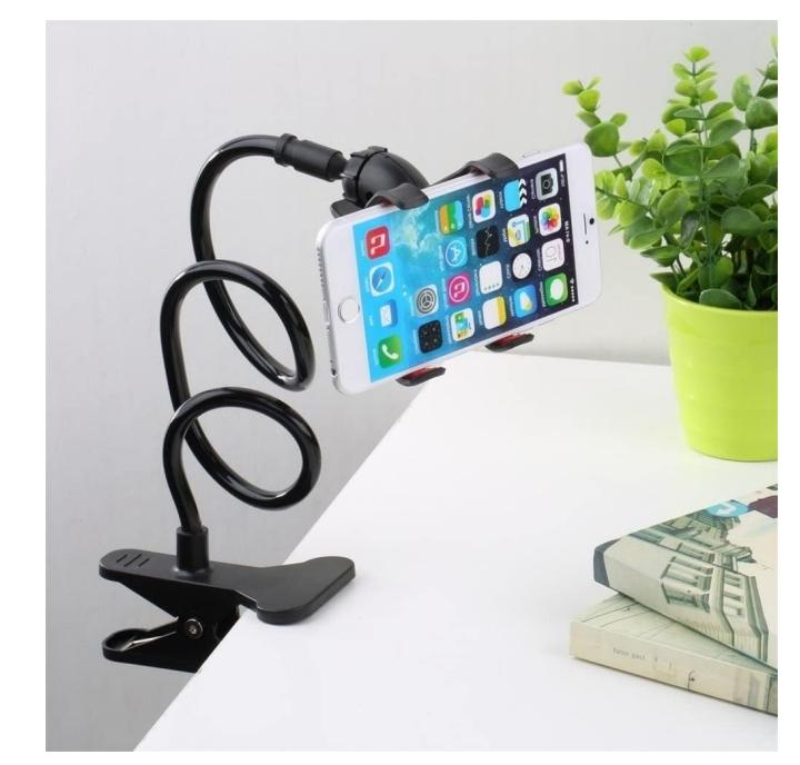 Flexible Snake Mobile Stand Adjustable Lazy Phone Holder for Desk, Bed & Table