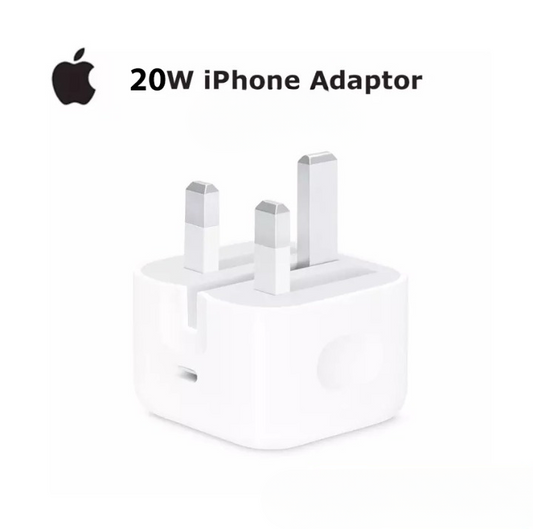 Apple 20W USB-C Power Adapter Fast Charging Wall Charger for iPhone, iPad & USB-C Devices