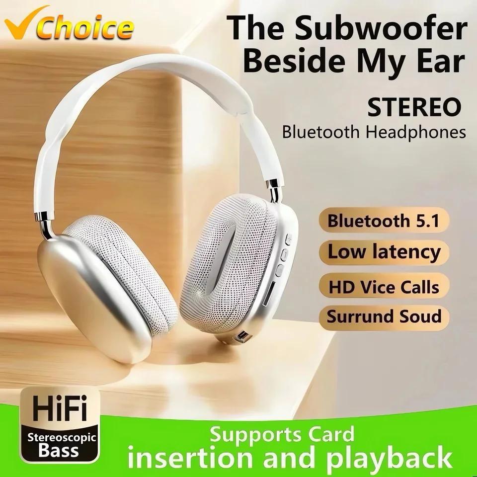 P9 Wireless Headphones Bluetooth 5.3 with RGB Lights | Over-Ear Headphones Pakistan
