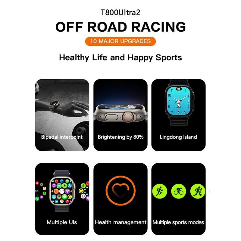 T800 Smart Watch Ultra 2 Price in Pakistan | Fitness & Waterproof Smartwatch